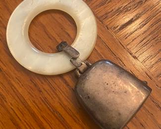 Sterling Silver Baby Rattle
