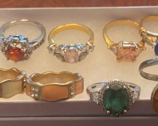Costume Jewelry Rings