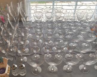 Noritake Buckingham Stemware and China