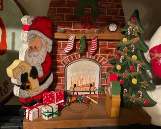 Wooden Christmas Display