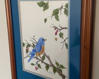 Bluebird Painting