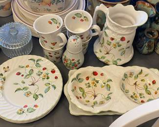 Old Foley "Strawberry China"