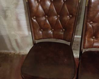 There are (6) total of the Retro dining chairs