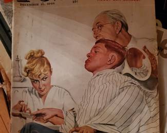 Post and various magazines...