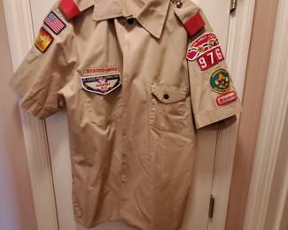 Boy Scout shirts....