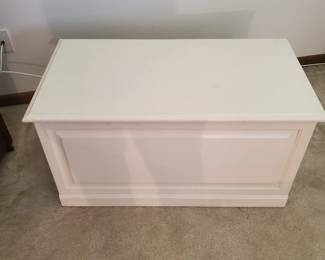 Solid wood trunk approx 4' wide