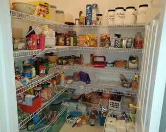 Kitchen pantry and .....other kitchen items to follow