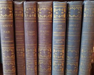 Various vintage books