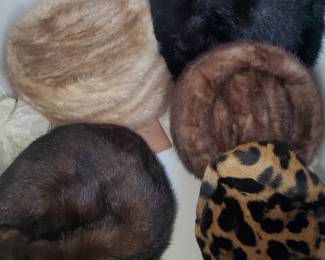 Several Mink hats