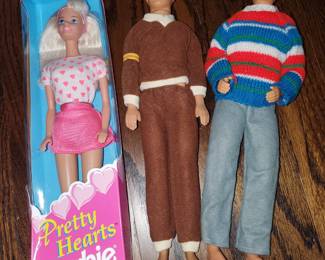 Barbie and Ken dolls