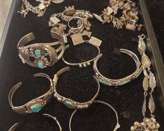 Sterling silver bracelets....