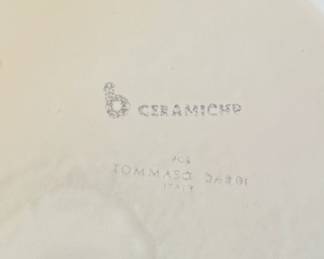 1970's Italian Tommaso Barbi Porcelain Ice Bucket