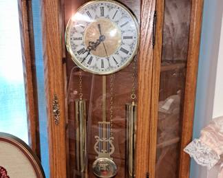 Oak pendulum clock