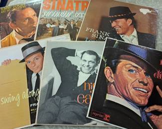 Albums and 45's. Frank Sinatra