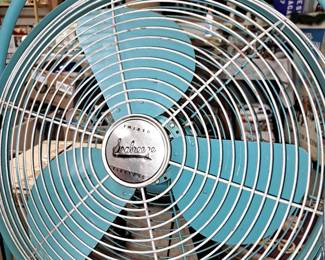 Vintage fans. Emerson "Seabreeze" adjustable floor fan.