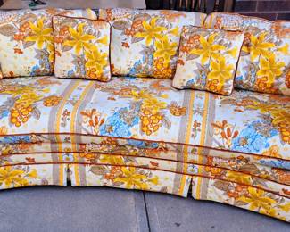 Pr. 1960's Hickory, NC Mid Century sofas-both very good condition!!