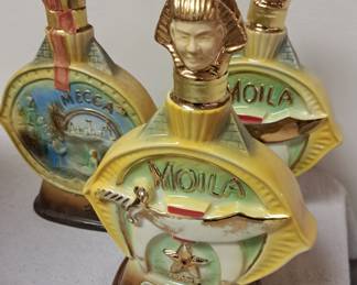  "Moila" Jim Beam decanters