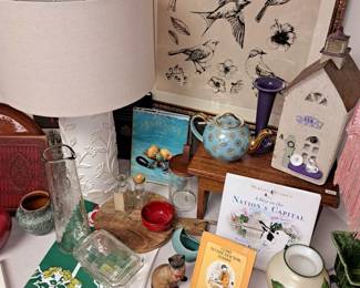 Much vintage and modern home decor 