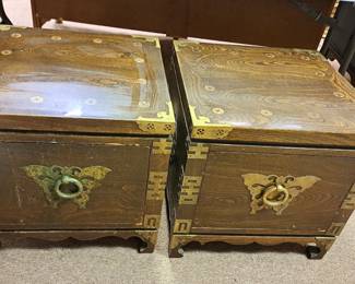 Asian storage trunks
