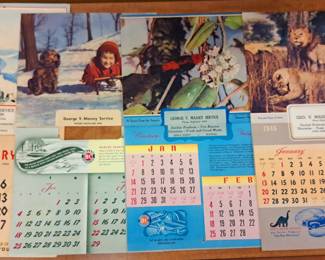Much St. Joseph and surrounding area collectibles. Highland and Iowa Point, Kansas calendars