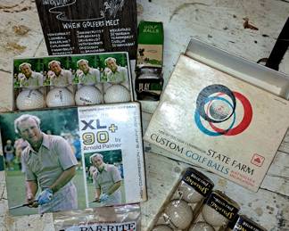 Golf collectibles. 