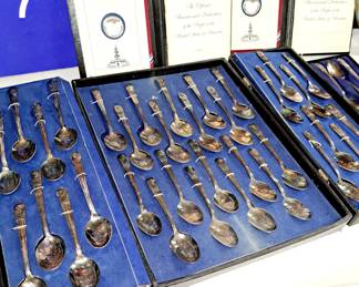 Silverplate President's Spoon 34 pcs. set