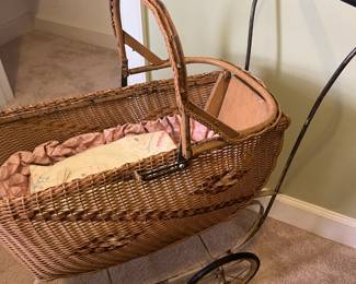 Vintage baby doll pram