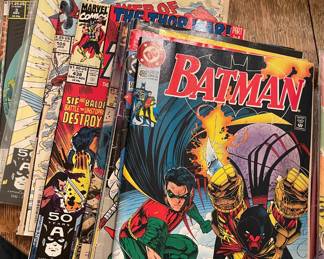 Vintage comic books