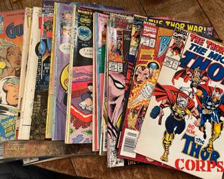 Vintage comic books
