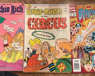 Vintage comic books