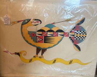 Miguel Martinez " Thunderbird Holding the Avenyu"