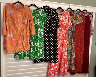 MSS020 Vintage Women's Dresses & House Coat