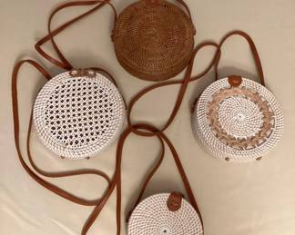 MSS096 Four Woven Boho Style Bags