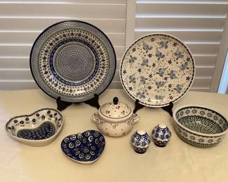 MSS118 Polish Pottery & More!