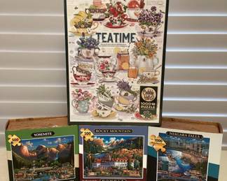MSS159 Four Jigsaw Puzzles New