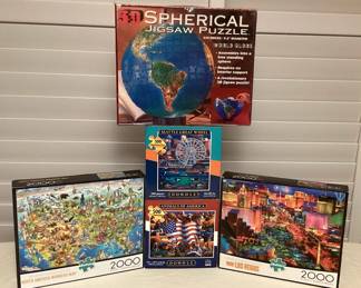 MSS175 Five Fun Jigsaw Puzzles New 