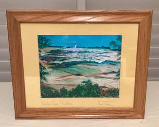 MSS195 Framed Giclee Picture Of Waialua Sugar Plantation 