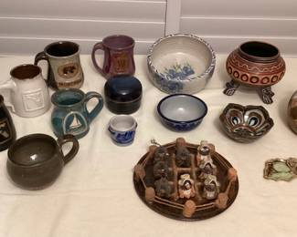 MSS028 Fabulous Art Pottery Items