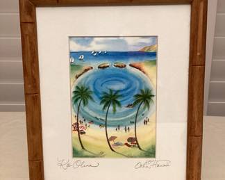 MSS164 Framed Ko Olina Scenic Picture 