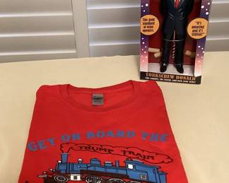 MSS227 Novelty Donald Trump WOTUS Wine Opener & T-Shirt