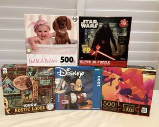 MSS012 Five Fun Jigsaw Puzzles New