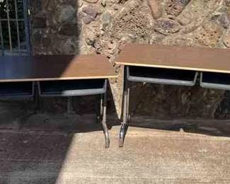 MSS100 Two School Desks