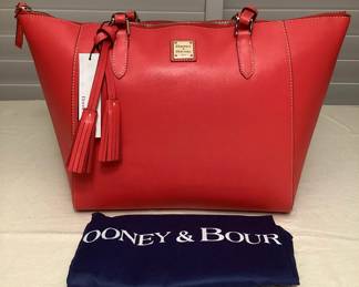 MSS049 Dooney & Bourke Large Maxine Bag New With Tags