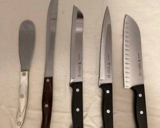 MSS044 Cutco Knife & Butter Spreader & Henckels Knives