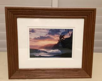 MSS084 Framed & Matted Scenic Picture By Roy Tabora 