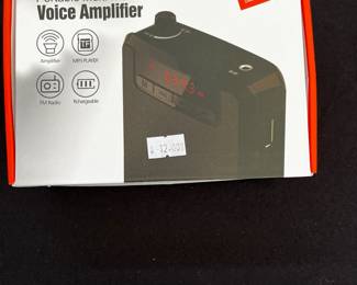 portable multi-media voice amplifier