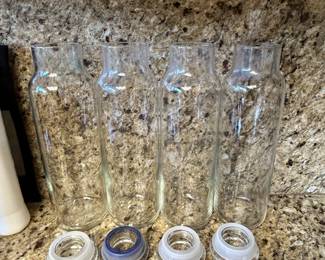 Libbey Glass decanter with lid