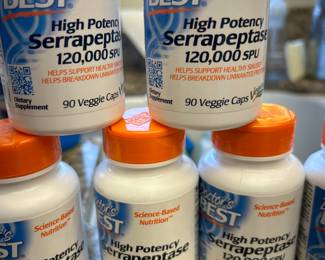 Doctor's Best High Potency Serrapeptase supplement