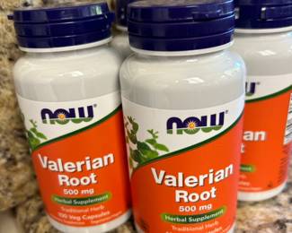 Now- Valerian Root supplement