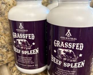 Ancestral- Grassfed Beef Spleen Supplement